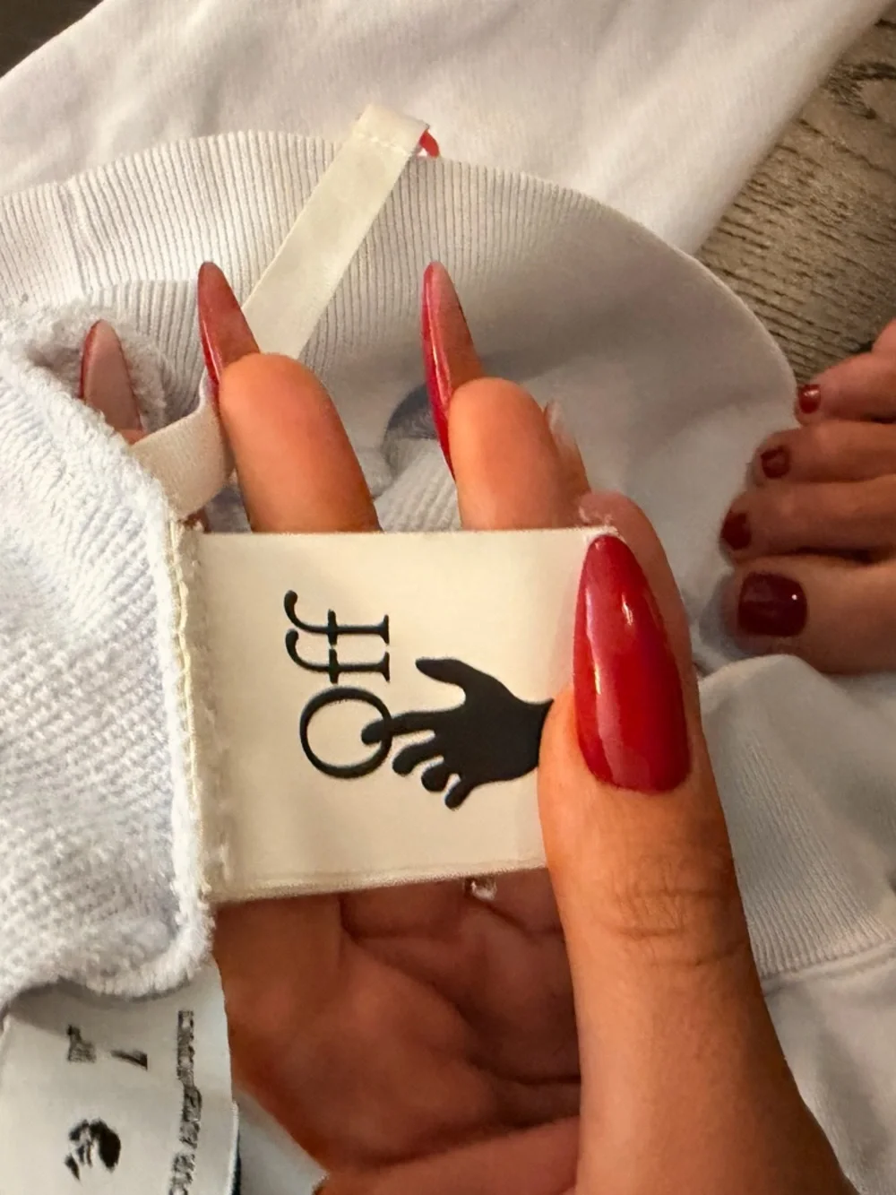 Off-White Joggers XS Sky Blue Sweatpants Virgil Abloh Rare Set Piece - Picture 8 of 16